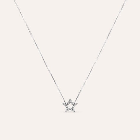 Collana Sophia Oro Bianco Diamante - Collane Donna | Stroili