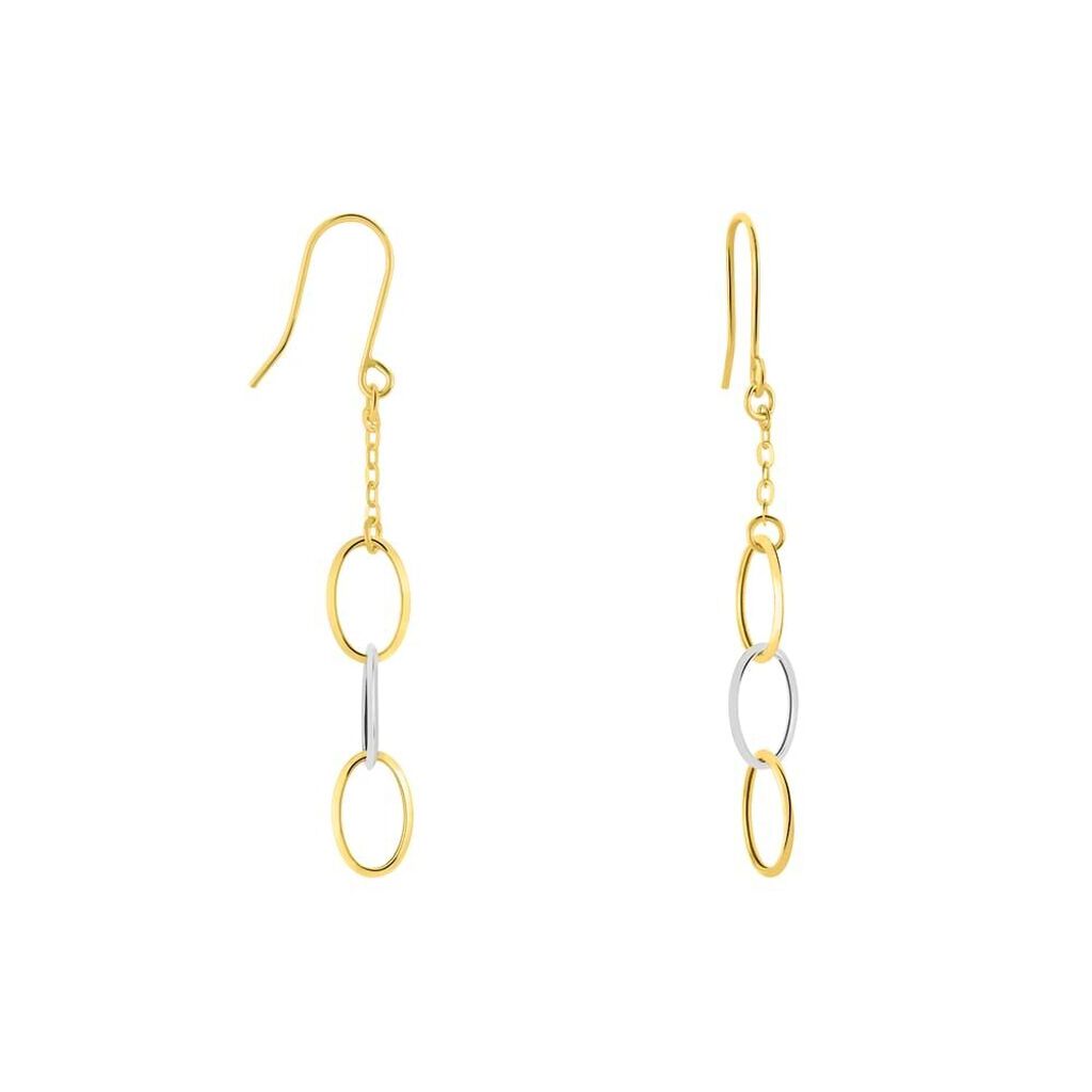 Orecchini Pendenti Beverly Oro Bicolore - Orecchini Pendenti Donna | Stroili