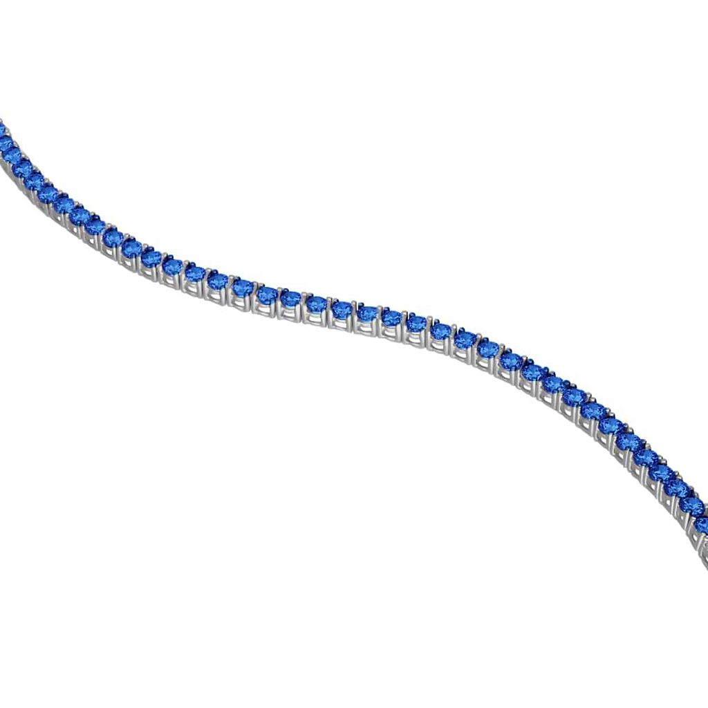 Bracciale Tennis Silver Rainbow Argento Rodiato Cubic Zirconia - Bracciali Tennis Donna | Stroili