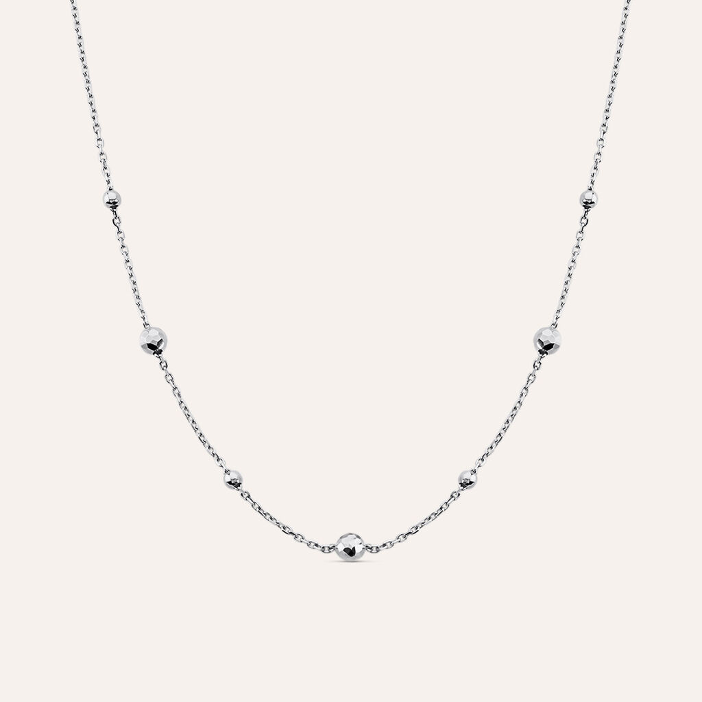 Collana Desideria Argento Nobile Rodiato
