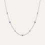 Collana Desideria Argento Nobile Rodiato