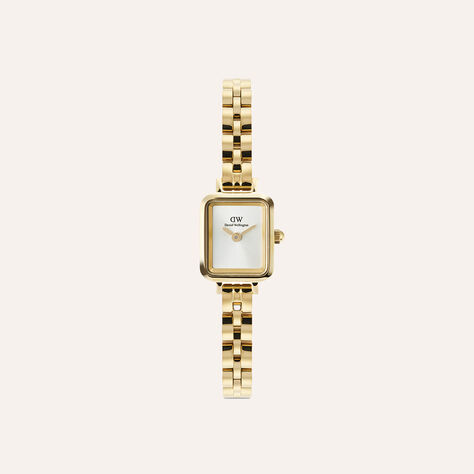 Orologio Al Quarzo Danel Wellington Quadro Mini Arch 3-link Dw00100850 - Orologi solo Tempo Donna | Stroili