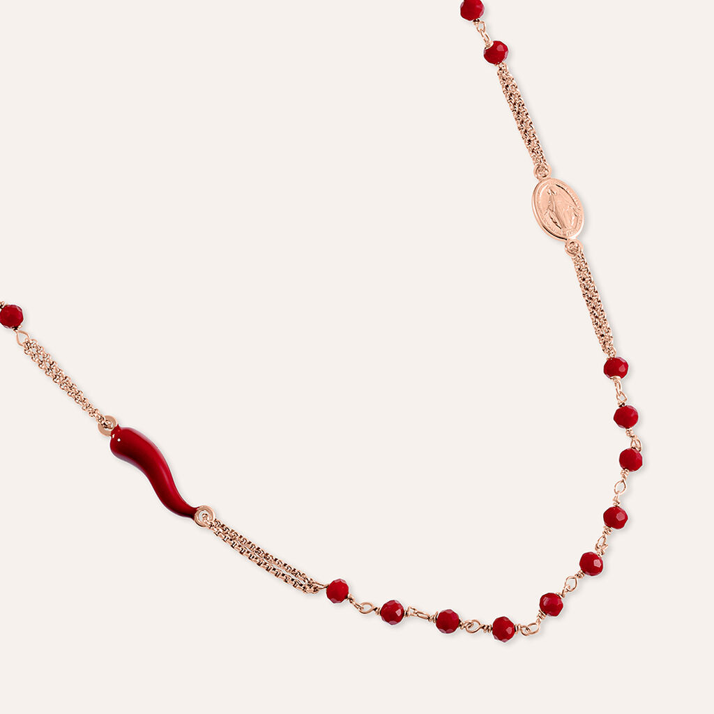Collana Silver Soul Argento Rosa Cristallo - Gioielli Donna | Stroili