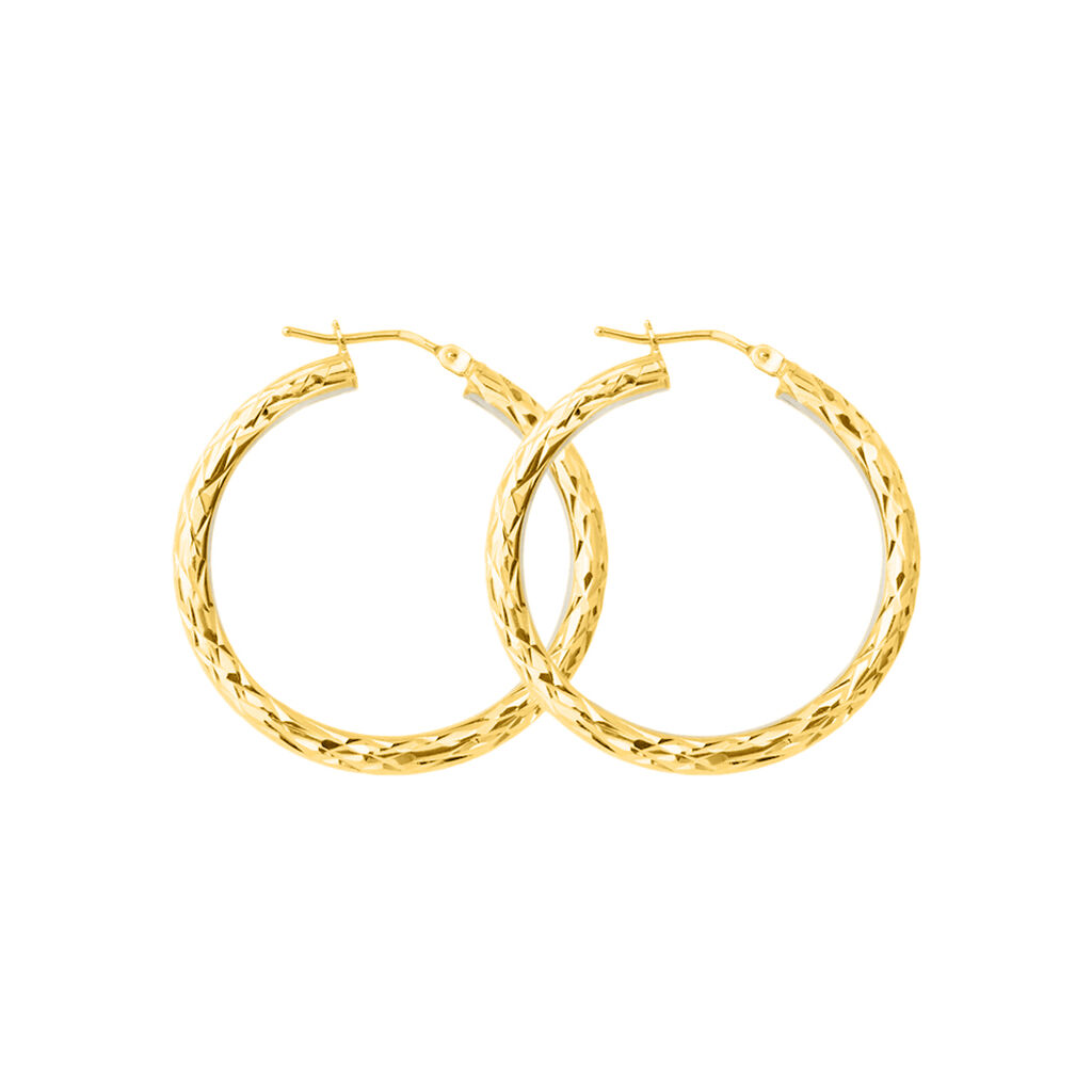 Orecchini A Cerchio Toujours Oro Bicolore - Orecchini a Cerchio Donna | Stroili