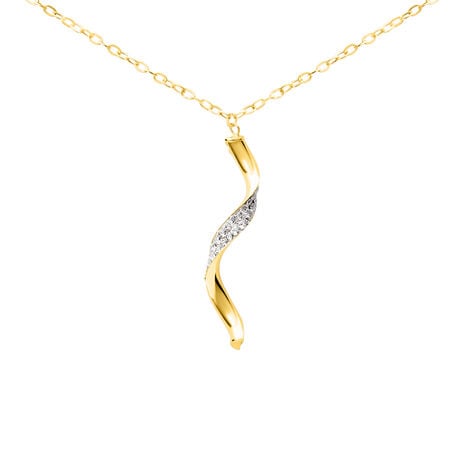 Collana Crystal Gold Oro Giallo Cristallo - Collane Donna | Stroili