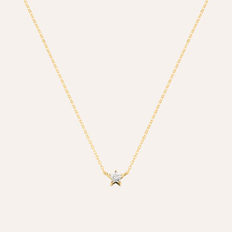 Collana Claire Oro Giallo Cubic Zirconia - Collane Donna | Stroili