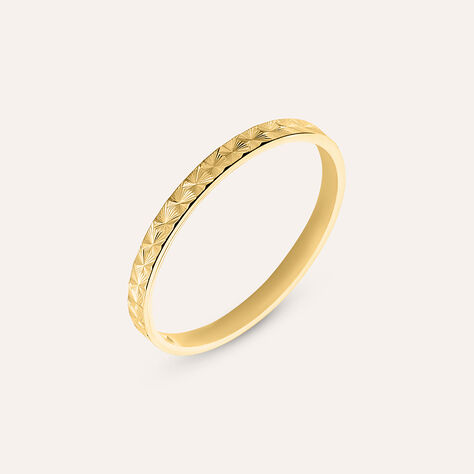 Fede Classica Diamantata 1.8 mm Oro Giallo - Anelli con Incisione Donna | Stroili