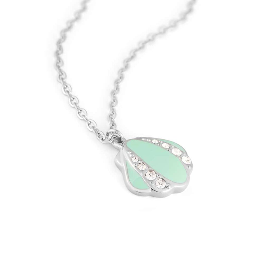 Collana Lady Sweet Acciaio Conchiglia e Cristalli - Collane Donna | Stroili