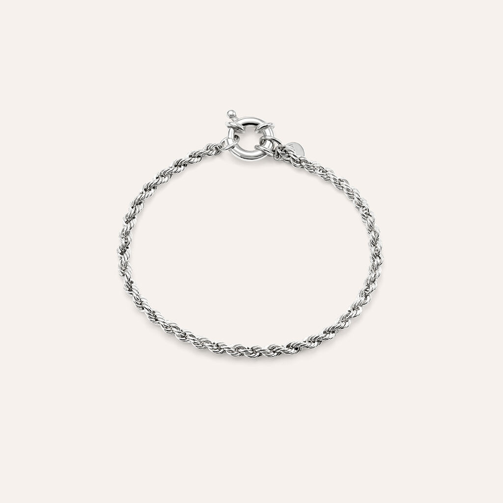 Bracciale Catena Silver Collection Argento Rodiato
