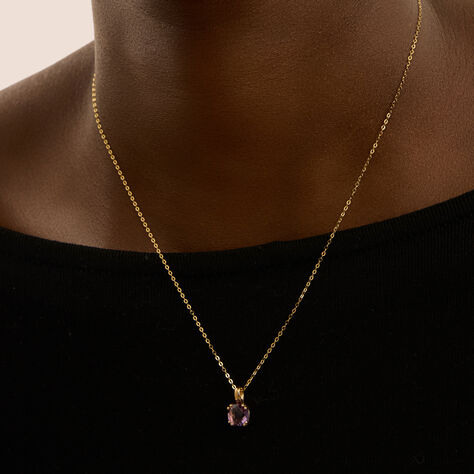 Collana Punto Luce Amélie Oro Giallo Quarzo - Collane Punto Luce Donna | Stroili