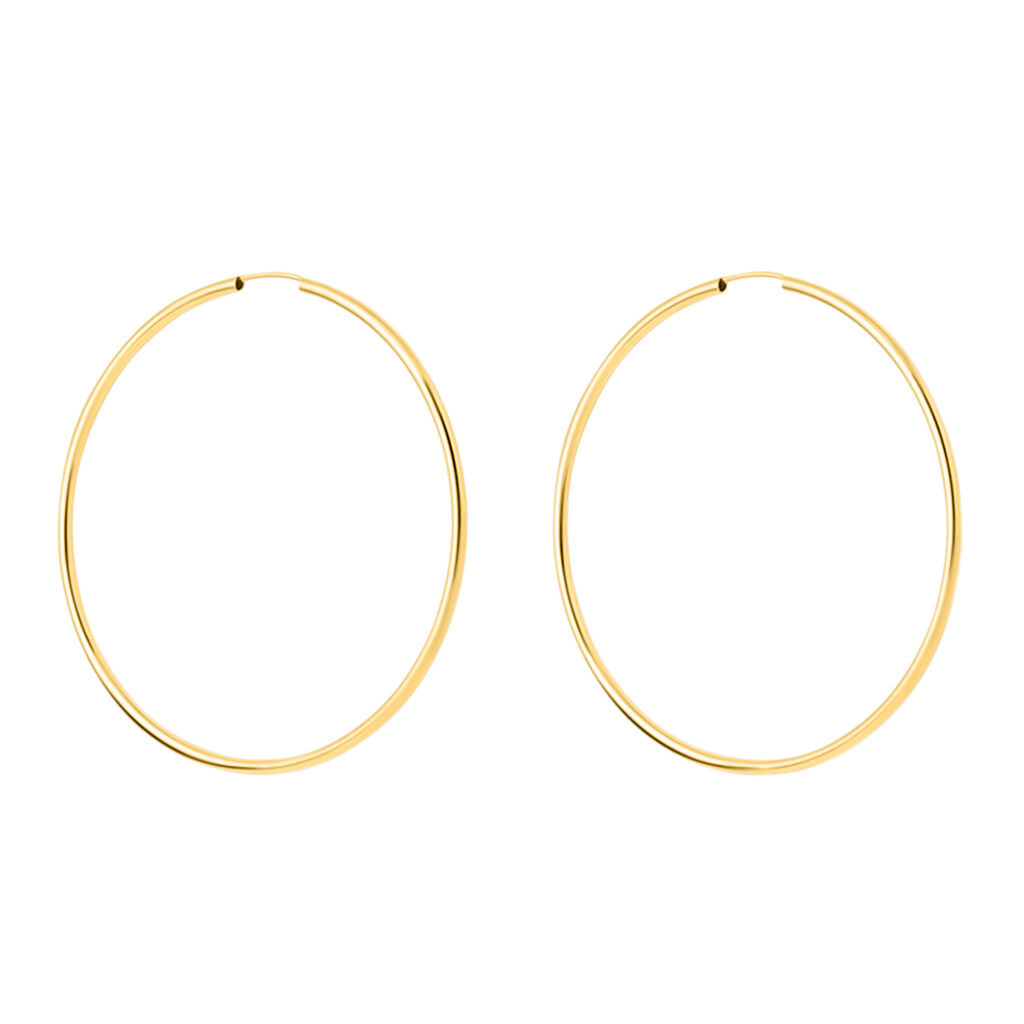 Orecchini A Cerchio Toujours Oro Giallo - Orecchini a Cerchio Donna | Stroili