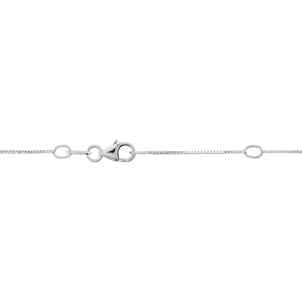 Collana Gabrielle Oro Bianco Perla D'Acqua Dolce Cubic Zirconia - Collane Donna | Stroili