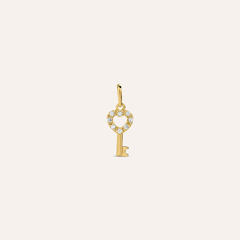 Pendente Poème Oro Giallo Cubic Zirconia - Ciondoli Donna | Stroili