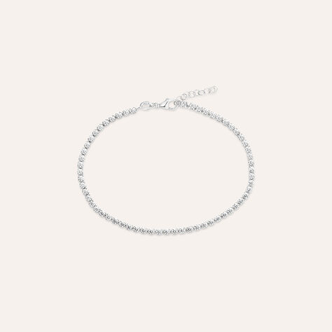 Bracciale Tennis Claire Oro Bianco Cubic Zirconia - Bracciali Tennis Donna | Stroili