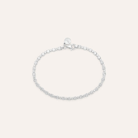 Bracciale Tennis Silver Elegance Argento Rodiato Cubic Zirconia - Bracciali Tennis Donna | Stroili