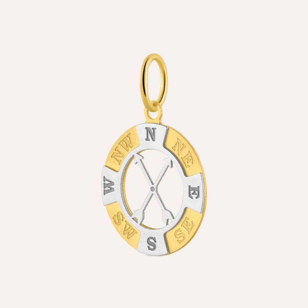 Pendente L'homme Or Oro Bicolore