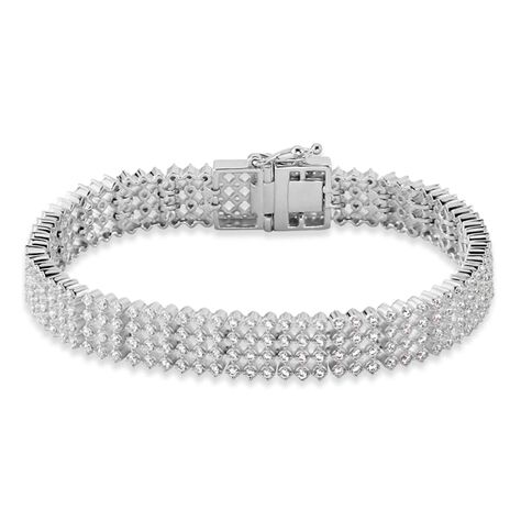 Bracciale Tennis Silver Elegance Argento Rodiato Cubic Zirconia - Bracciali Tennis Donna | Stroili