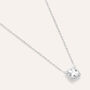 Collana Silver Elegance Argento Rodiato Cubic Zirconia