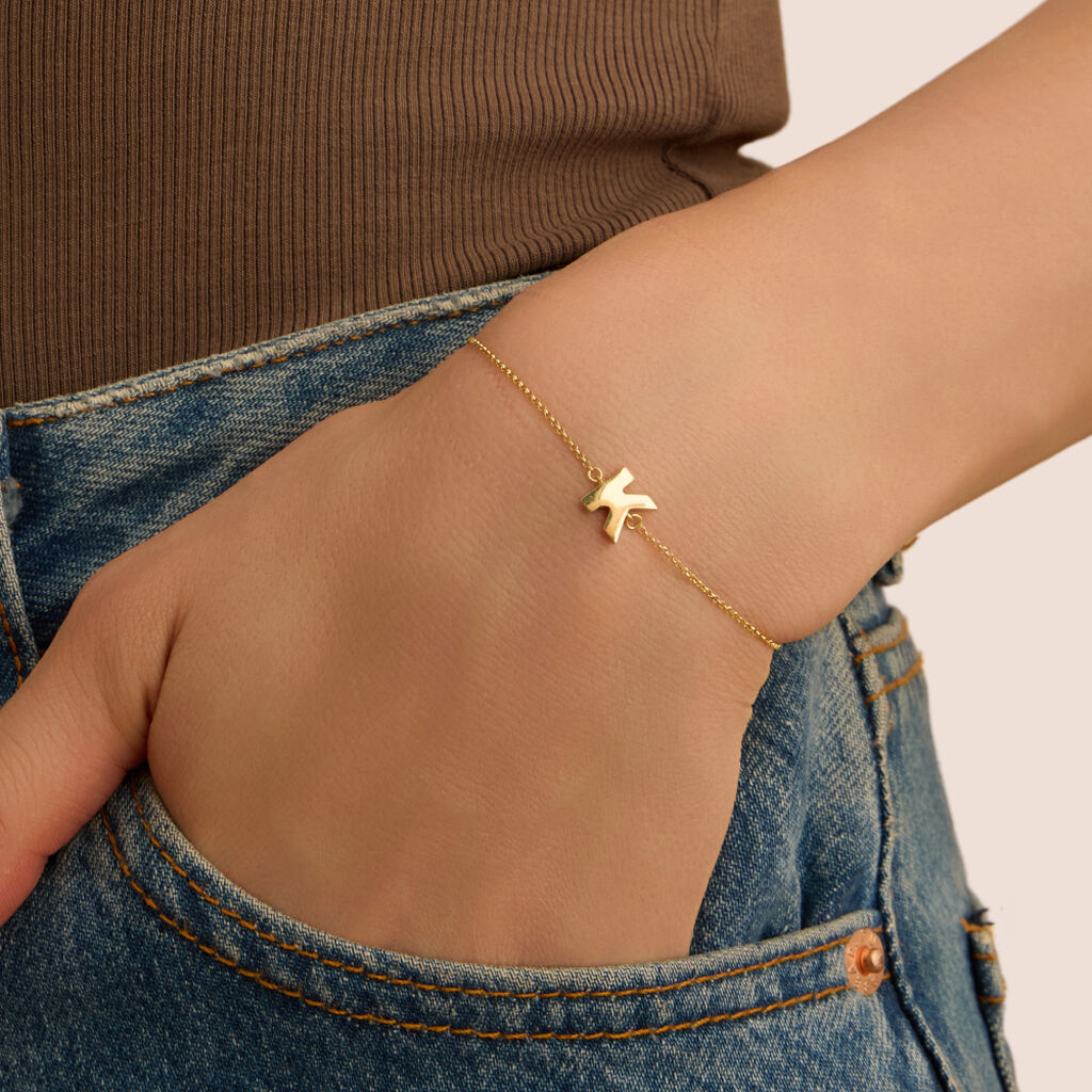 Bracciale Regolabile Beverly Oro Giallo