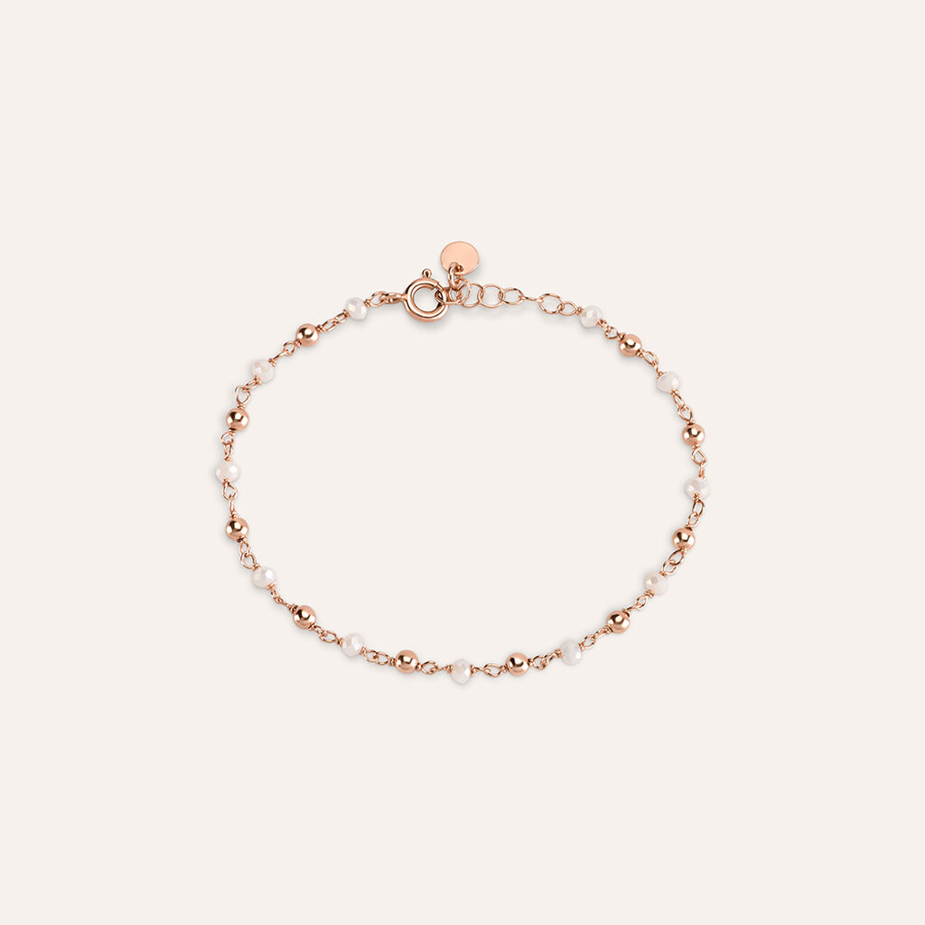 Bracciale Silver Soul Argento Rosa Cristallo - Bracciali Donna | Stroili