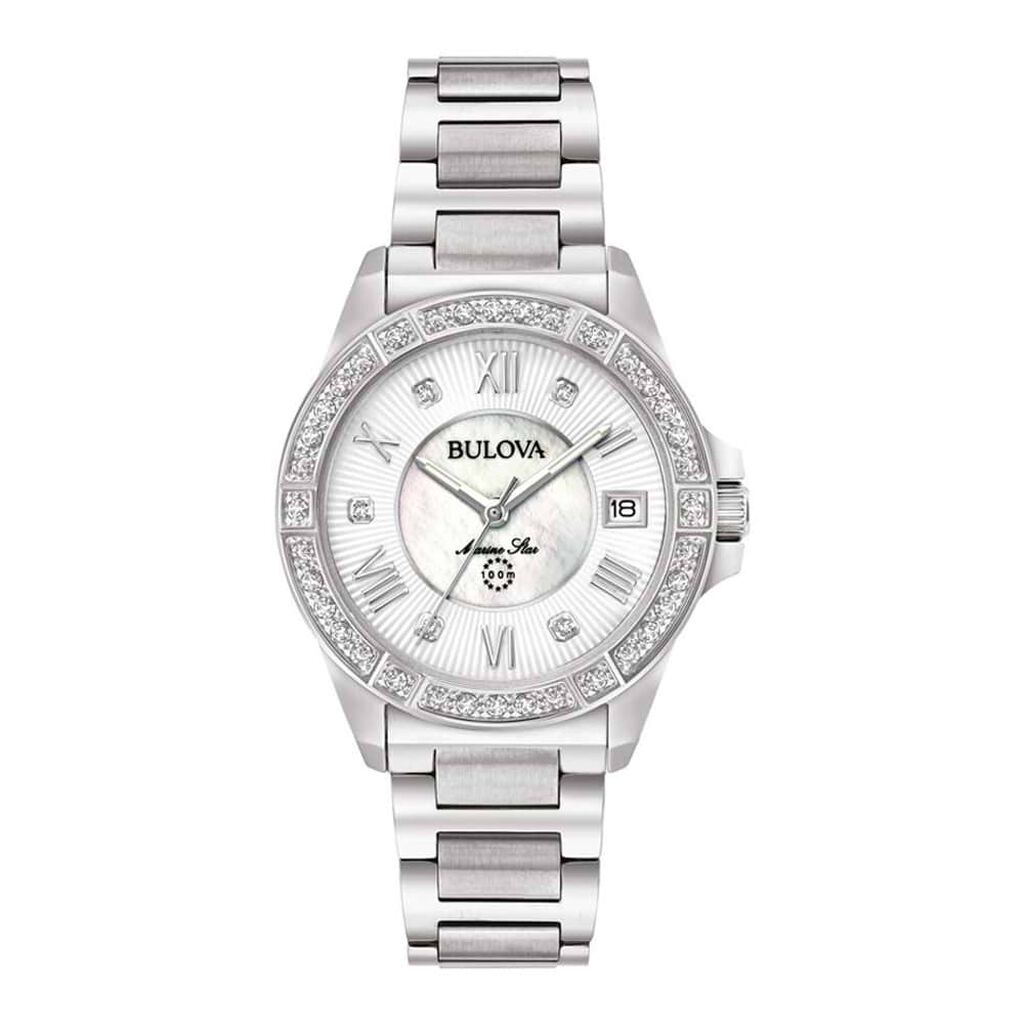 Orologio Al Quarzo Bulova Marine Star 96r232 - Orologi con Datario Donna | Stroili