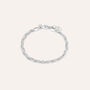 Bracciale Catena Silver Collection Argento Rodiato