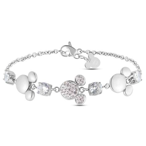 Bracciale Mickey Mouse & Friends Acciaio Cristallo - Bracciali Donna | Stroili