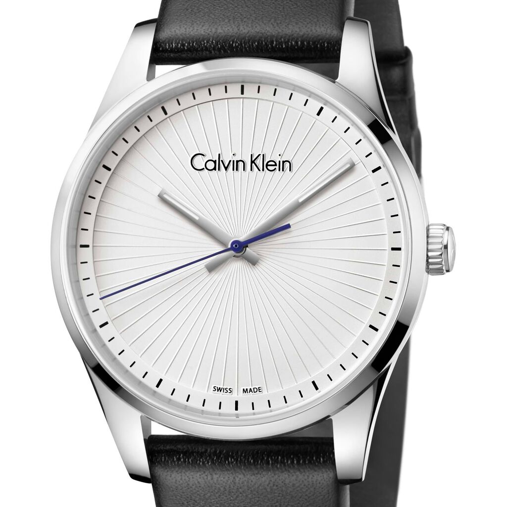 Orologio Uomo Calvin Klein Steadfast quadrante bianco K8S211C6-RE21 - Orologi per Prima Comunione Uomo | Stroili