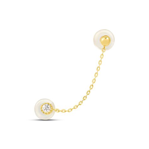 Ear Cuff Bon Ton Oro Giallo Cubic Zirconia - Ear Cuff Donna | Stroili