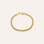 Bracciale Catena Silver Collection Argento Dorato