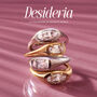 Anello Solitario Desideria Argento Nobile Rodiato Cubic Zirconia