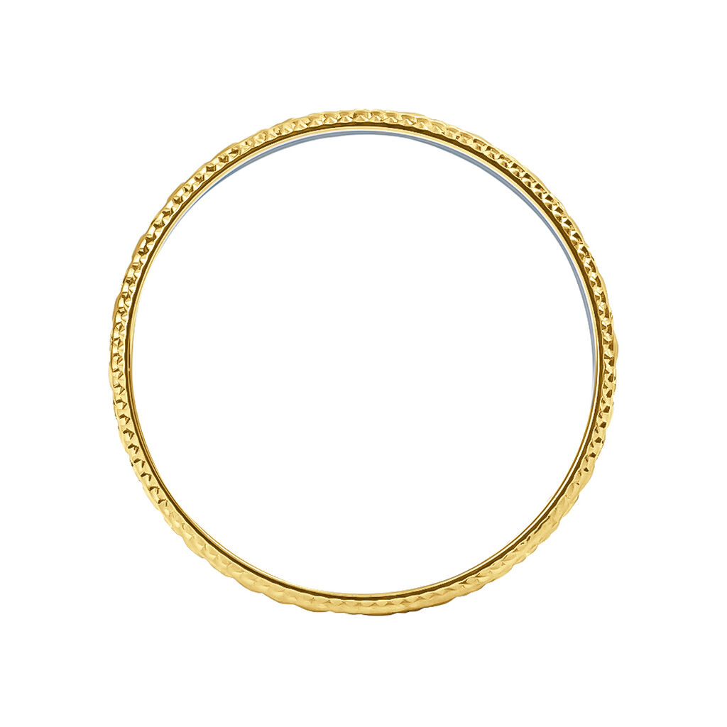 Fede Classica Diamantata 4 mm Oro Giallo - Anelli con Incisione Donna | Stroili