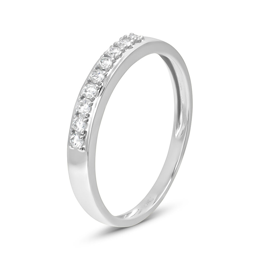 Anello Riviere Firmamenti Oro Bianco Diamante - Anelli Riviere Donna | Stroili