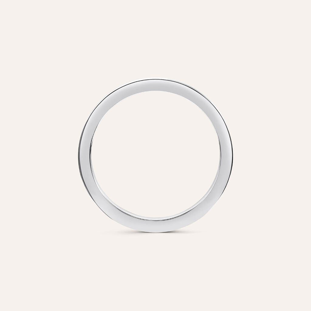 Anello Semi-eternity Lady Sweet Acciaio Cristallo - Anelli con Pietre Donna | Stroili