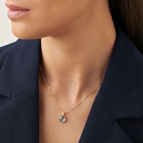 Collana Punto Luce Amélie Oro Giallo Topazio Cubic Zirconia - Collane Punto Luce Donna | Stroili