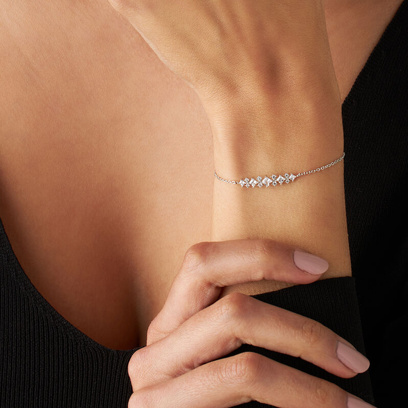 Bracciale Silver Elegance Argento Rodiato Cubic Zirconia - Bracciali Donna | Stroili