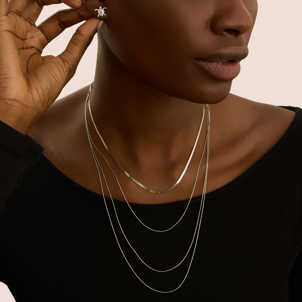 Catena Silver Collection Argento Rodiato