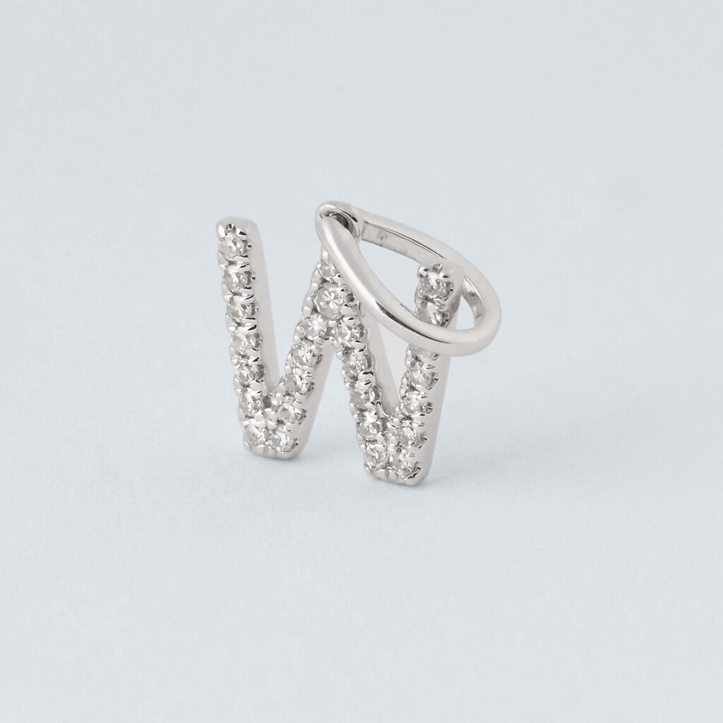 Pendente Sophia Oro Bianco Diamante - Ciondoli Donna | Stroili