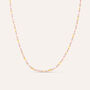Collana Tennis Romantic Shine Ottone Rosa Cristallo