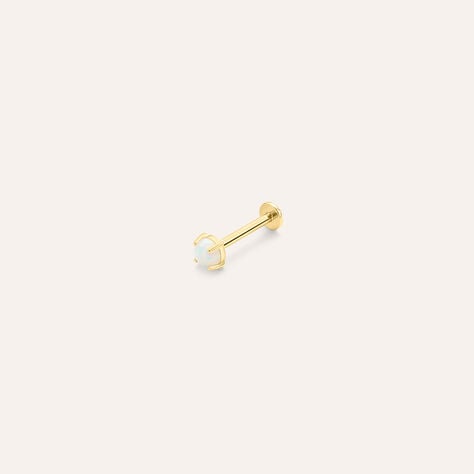 Piercing Orecchio Bon Ton Oro Giallo Opale - Piercing Orecchio Donna | Stroili