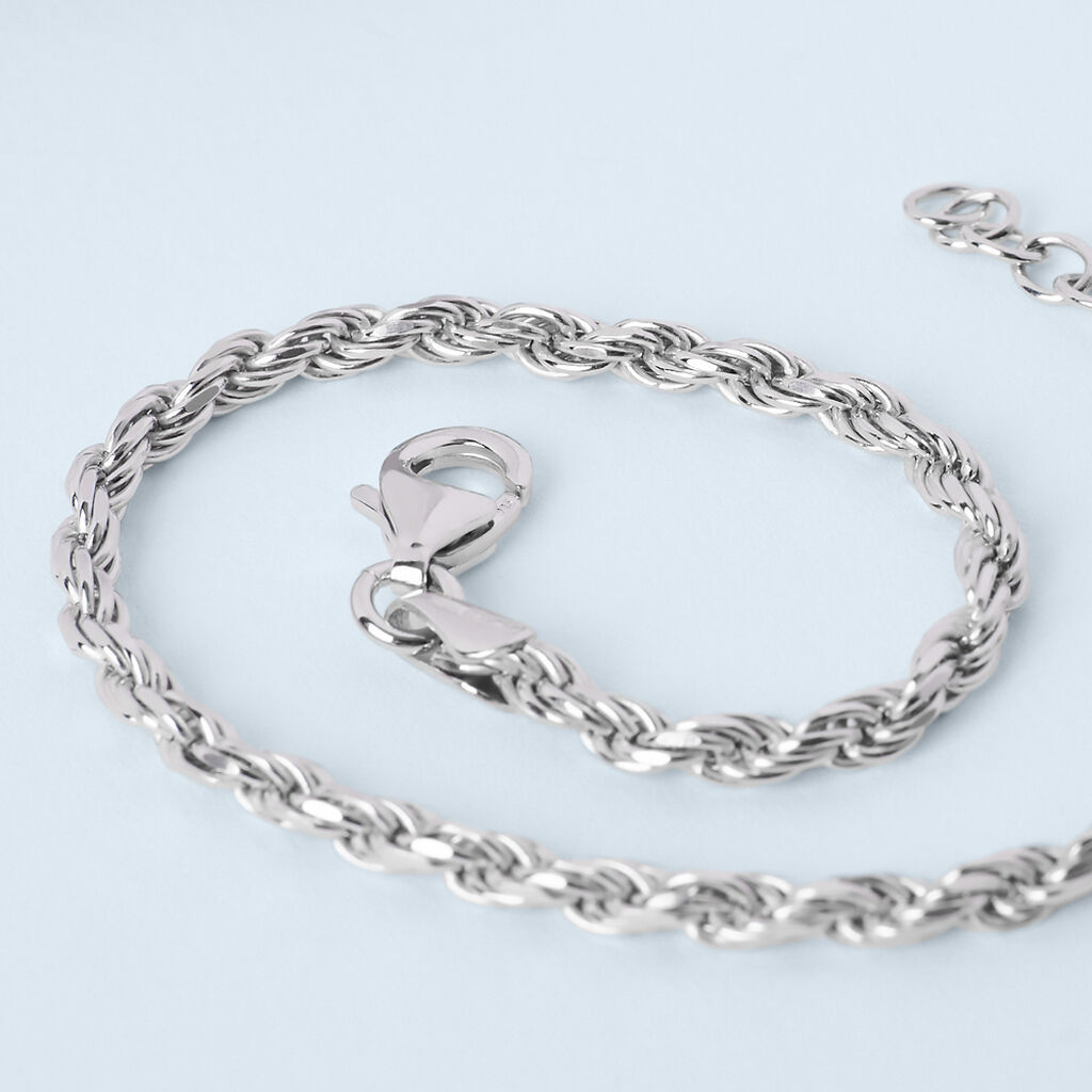 Bracciale Catena Silver Collection Argento Rodiato - Bracciali Donna | Stroili