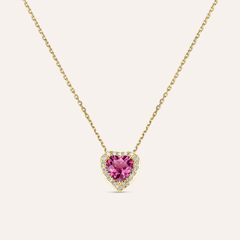 Collana Jasmine Oro Giallo Rodolite Diamante - Collane Donna | Stroili