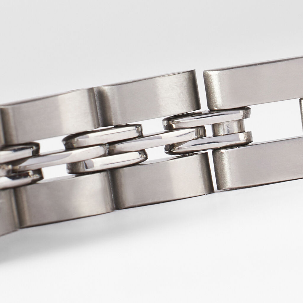 Bracciale Man Code Acciaio Cubic Zirconia - Bracciali Uomo | Stroili