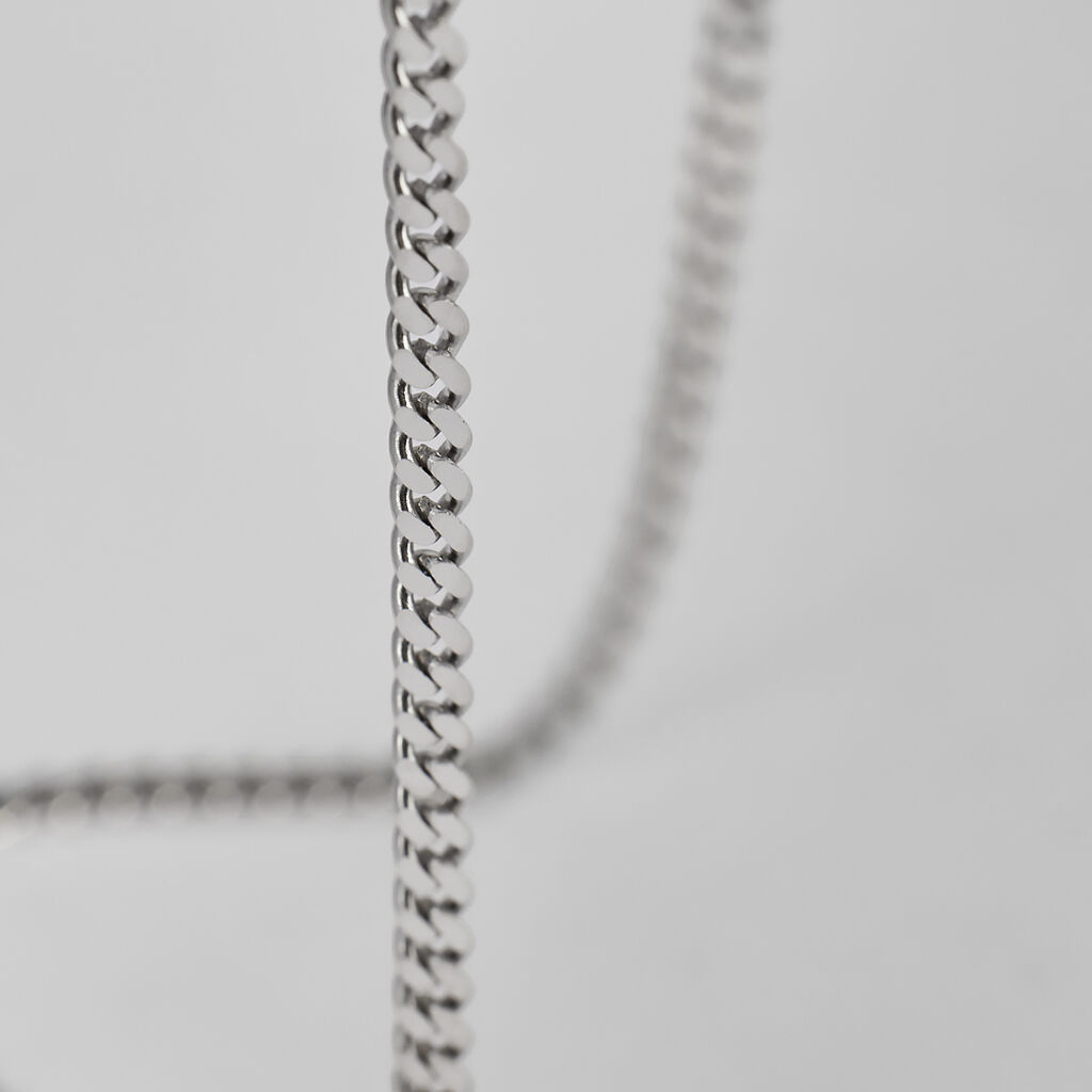 Catena Gentleman Argento Rodiato