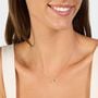 Collana Punto Luce Diamade Oro Bianco Diamante Lab-Grown