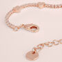 Bracciale Romantic Shine Ottone Rosa Cristallo