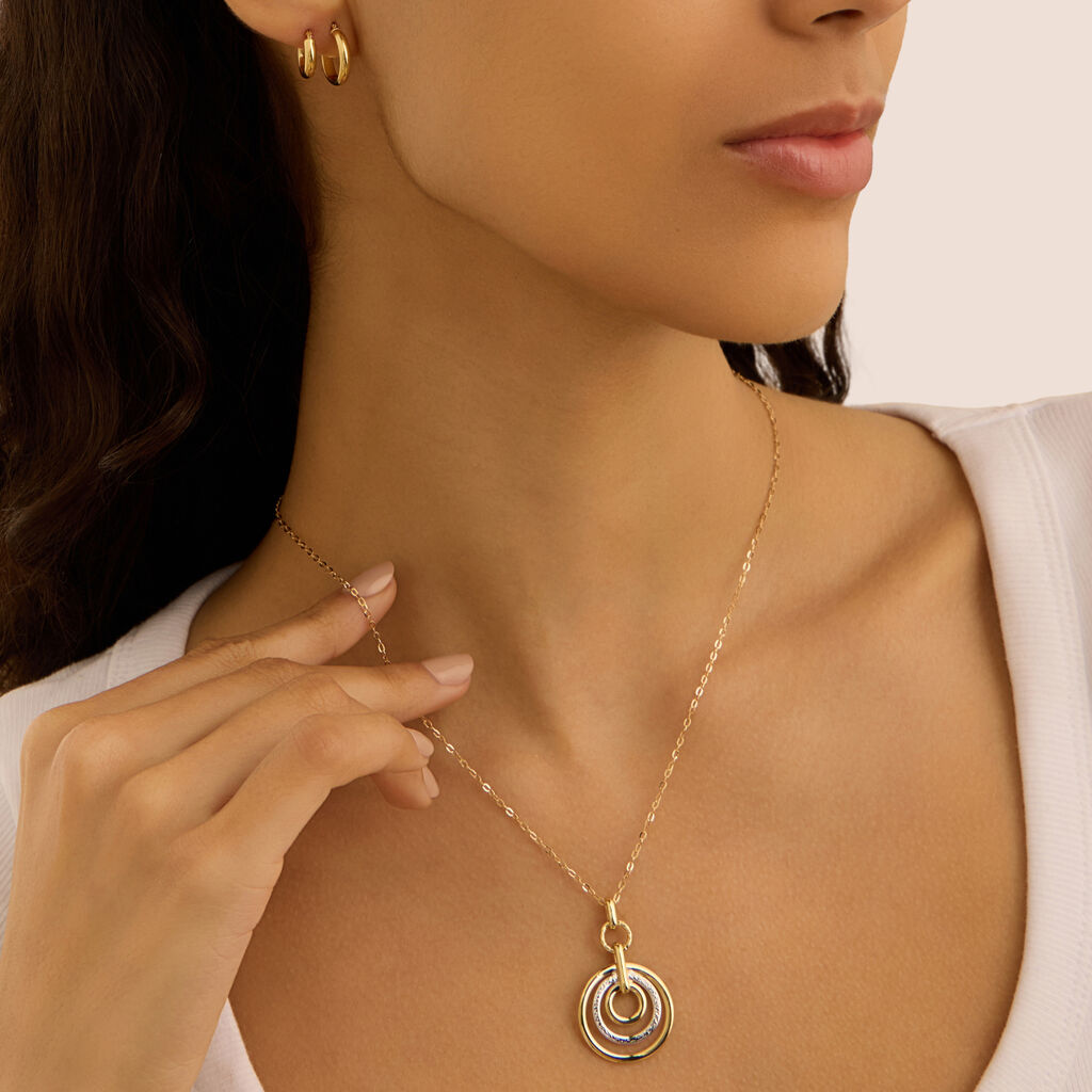 Collana Gold Essence Oro Bicolore