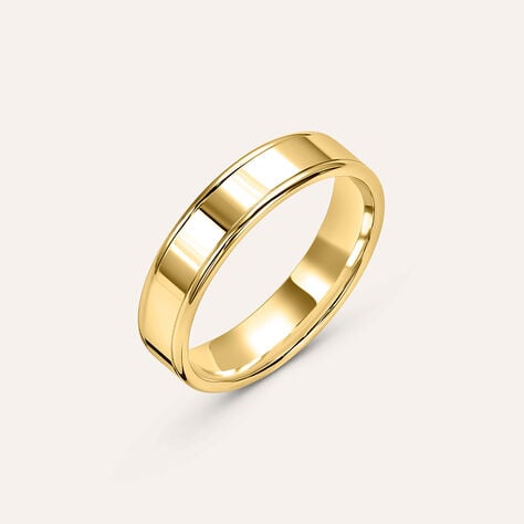 Fede Classica 4.5 mm Oro Giallo - Anelli con Incisione Uomo | Stroili