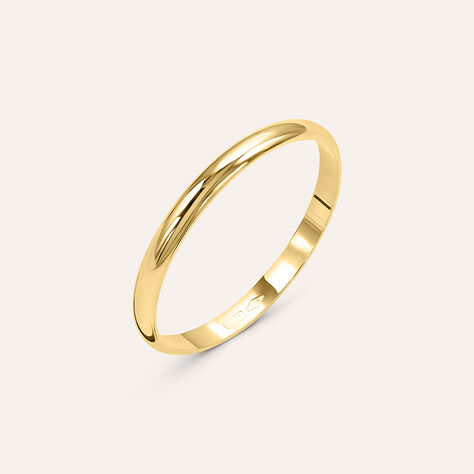 Fede Fermanello 1.95 mm Oro Giallo - Anelli con Incisione Donna | Stroili