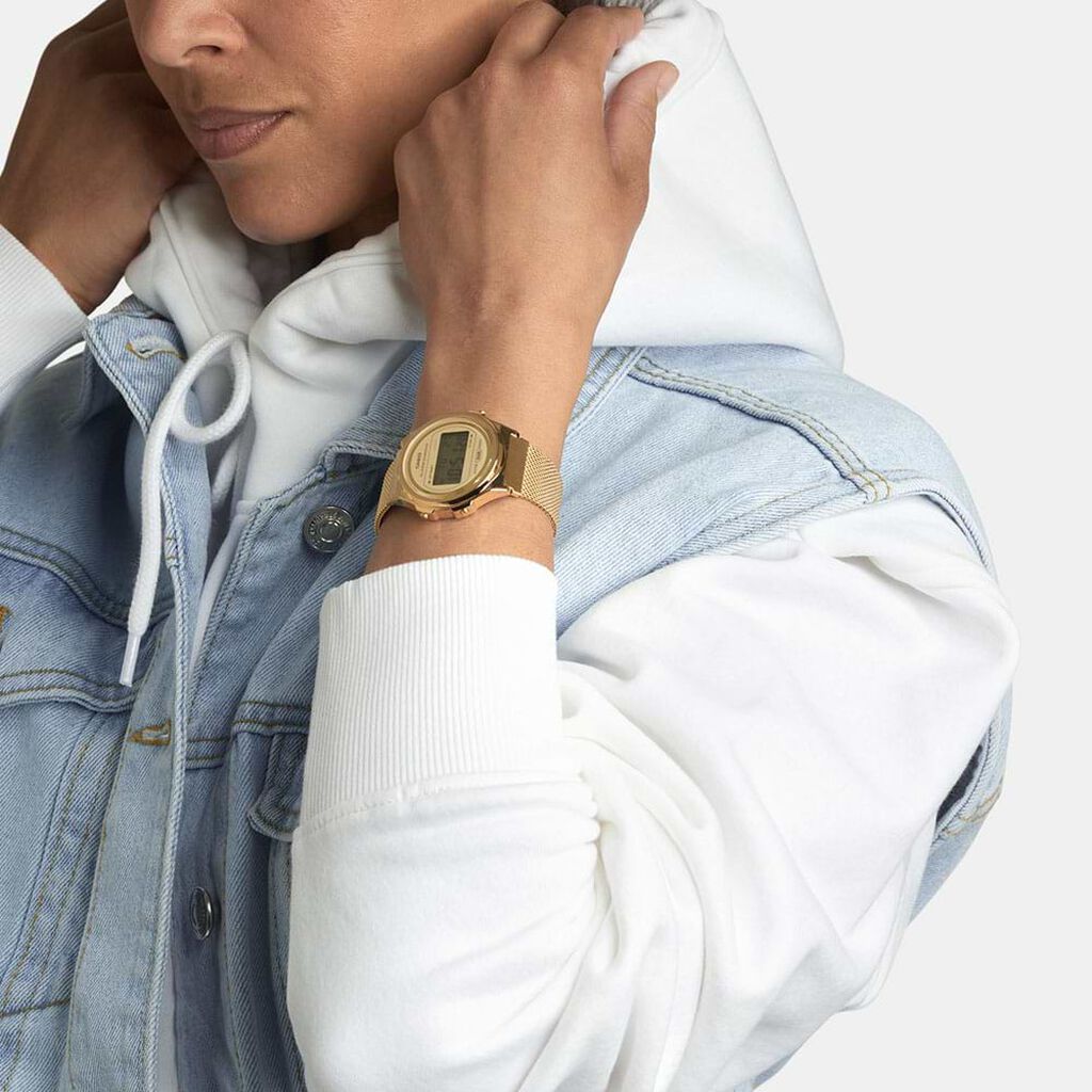 Orologio Al Quarzo Casio Vintage Vintage Collection A171wemg-9aef - Orologi a Maglia Milanese Unisex | Stroili